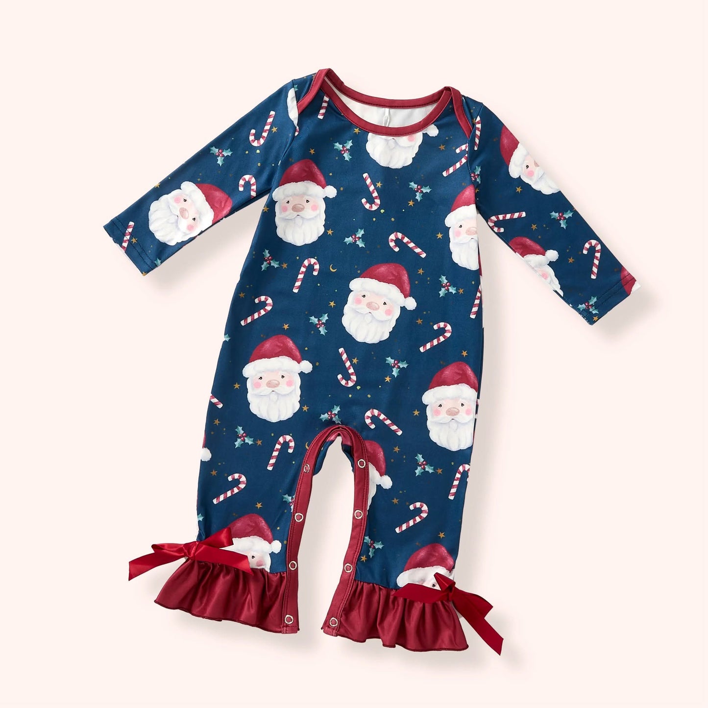 Holly Jolly Joy Baby Girl Romper