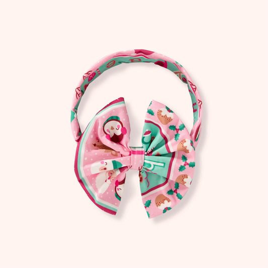 Tinsel & Tidings Headband Bow