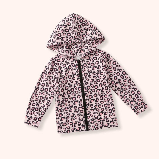 Pink Prowl Girls Hoodie