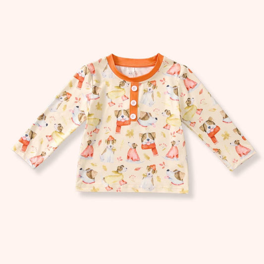 Snuggly Paws Boy (Unisex) Top