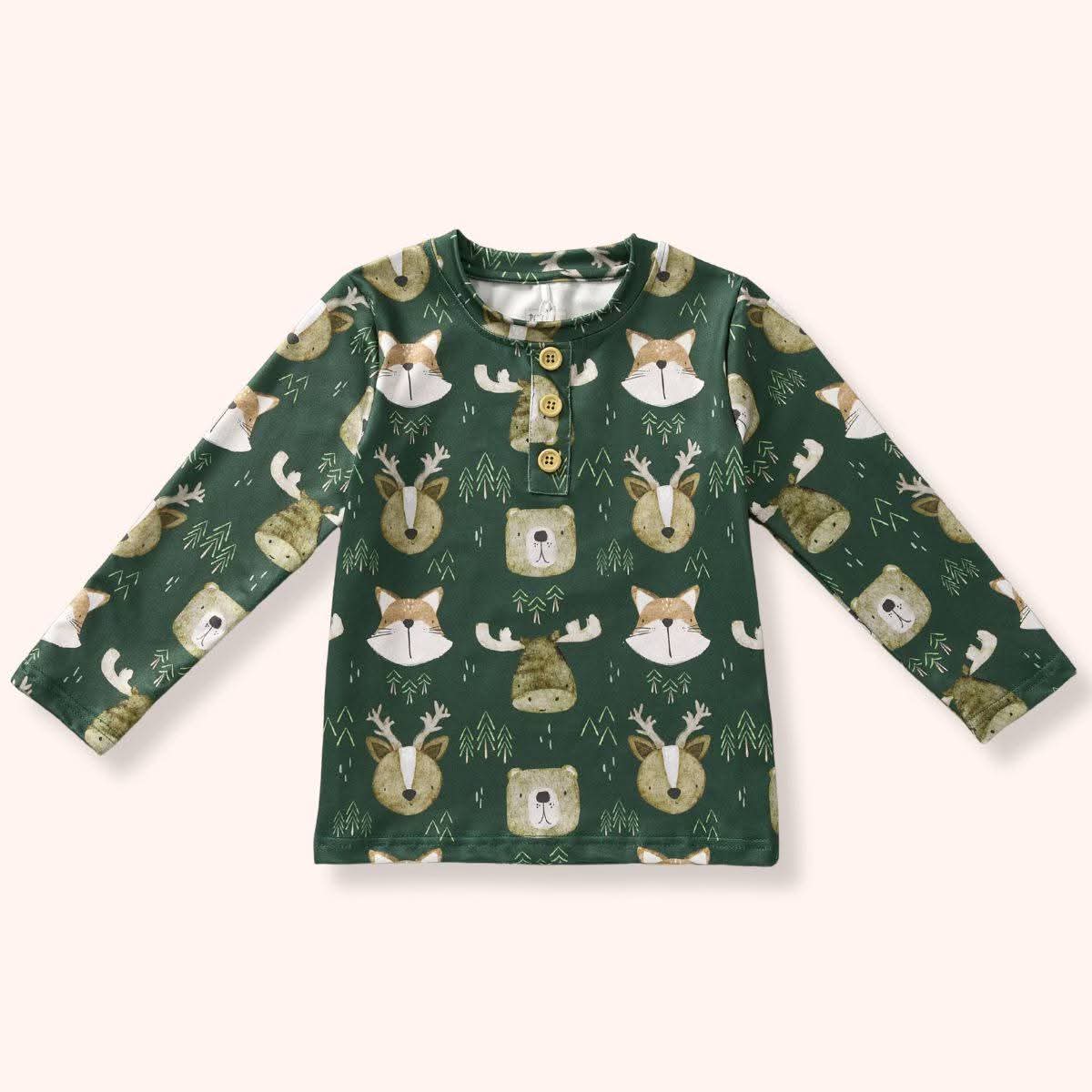 Into the Woods Henley Top